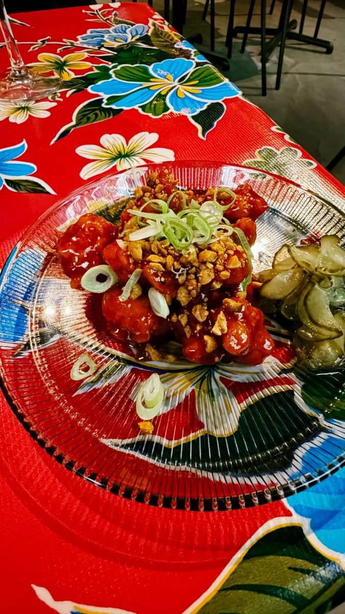 Pollo coreano con gochujang 