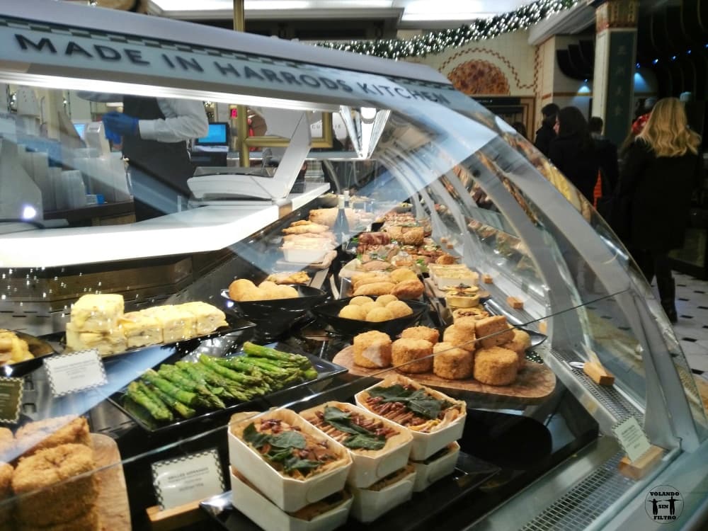 Comida preparada en Harrods