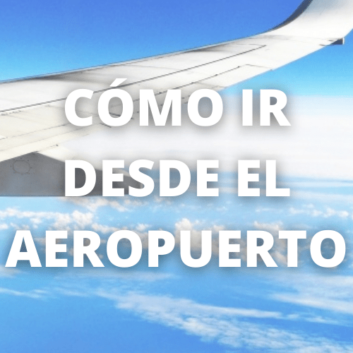 Imagen que enlaza a cómo ir desde el aeropuerto 