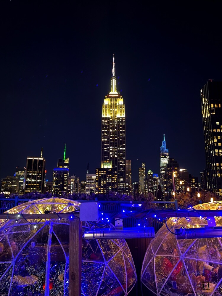 Vistas del Empire State desde la terraza de 230 fifth 