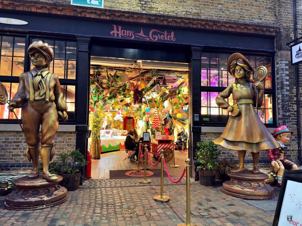 Fachada de la tienda de Hans & Gretel 