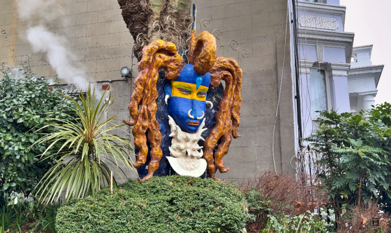 Mascara de carnaval en Tabernacle 