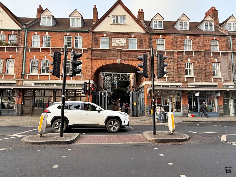 Fachada del Spitalfields Market 