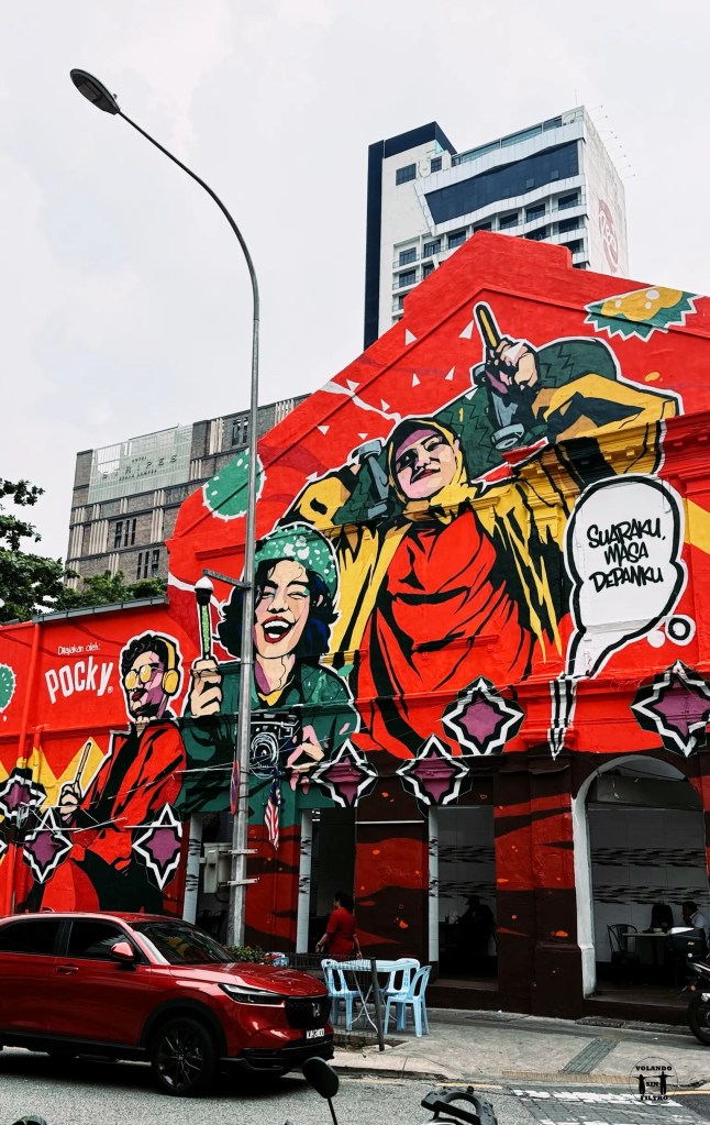 mural de Kuala Lumpur