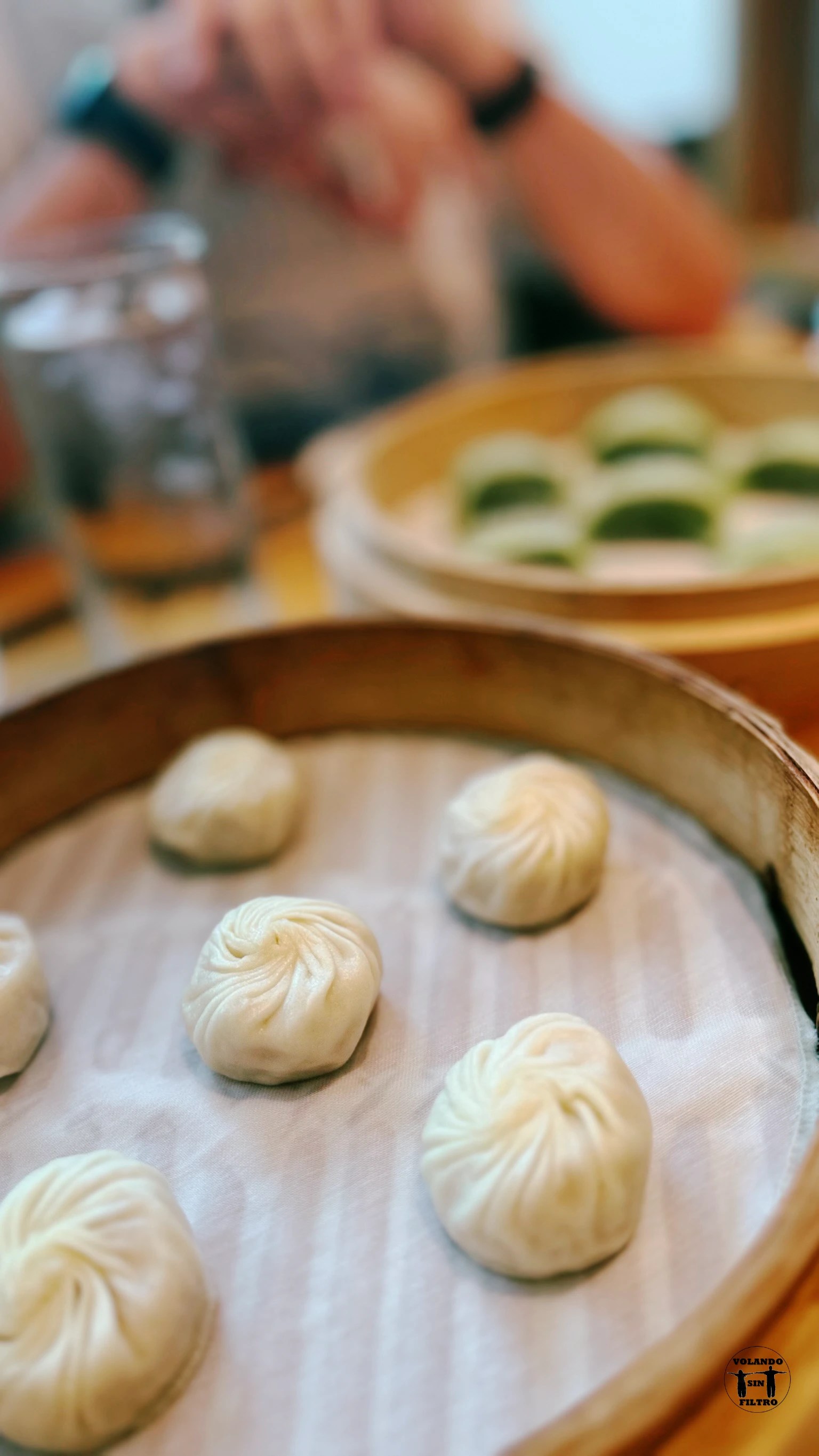 Vaporeras con dumplings