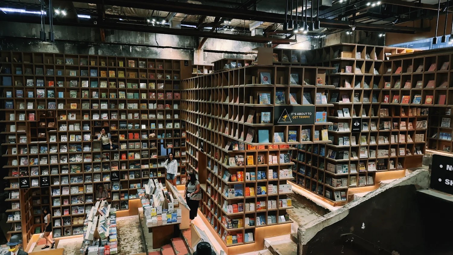 Librería bonita en medio de Chinatown