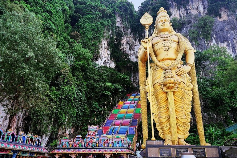 Escaleras de las Batu Caves
