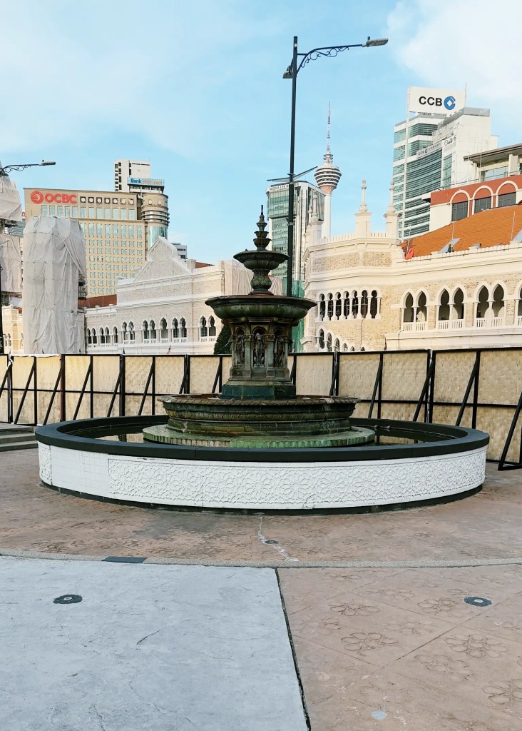 Plaza Mederka, el símbolo de la independencia de Malasia
