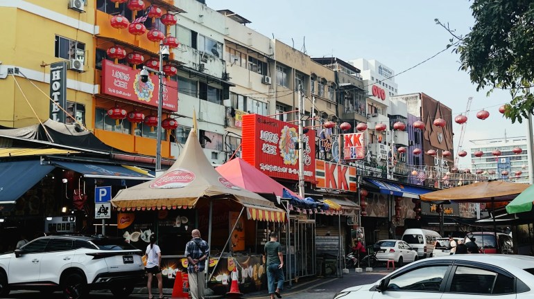 Entrada a Jalan Alor
